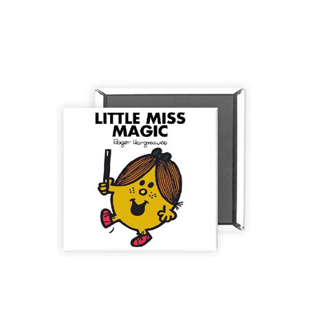 Personalised Little Miss Magic Square Magnet