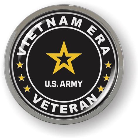 Vietnam Era Veteran Us Army Emblem