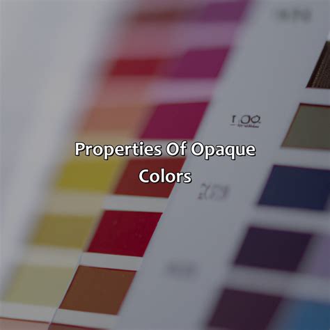 What Color Is Opaque - colorscombo.com