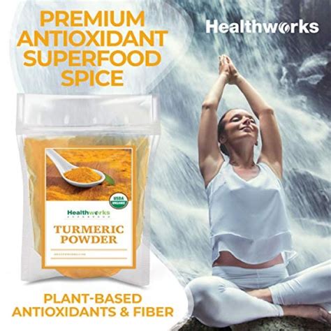 Healthworks Turmeric Powder 32 Ounces 2 Pounds Ground