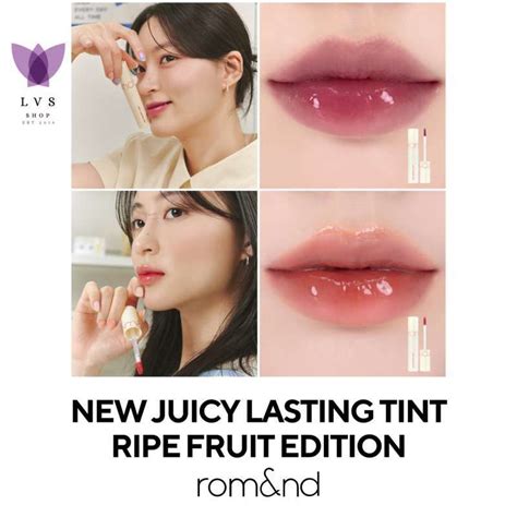 Promo Romand Juicy Lasting Tint Ripe Fruit Series Colors Lvs Shop