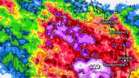 Qld Weather Severe Storm Warning And Flash Flood Fears For Southern Qld