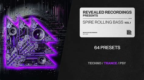 Spire Rolling Bass Vol 1 64 Presets Trance Techno Psytrance Goa Rave Revealed Youtube