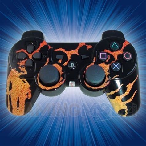 Modern Warfare 2 Flames Playstation 3 Modded Controller Is A Perfect