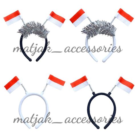 Jual Bando Bendera Merah Putih Indonesia Bando Tuing Tuing Per Slinger