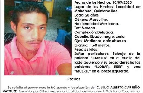 Desaparición De Hombre En Majahual Noticias De Quintana Roo