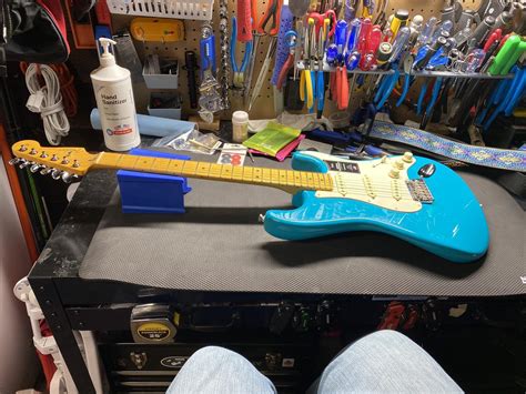 Gear Ngd Fender American Professional Ii Stratocaster Miami Blue W Maple Fingerboard Guitar