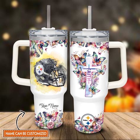 Pittsburgh Steelers Nfl Custom Stanley Cup Oz Oz Tumbler With