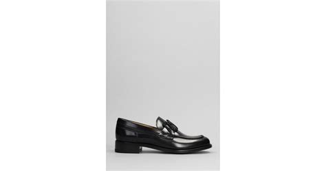 Rene Caovilla Morgana Loafers In Gray Lyst