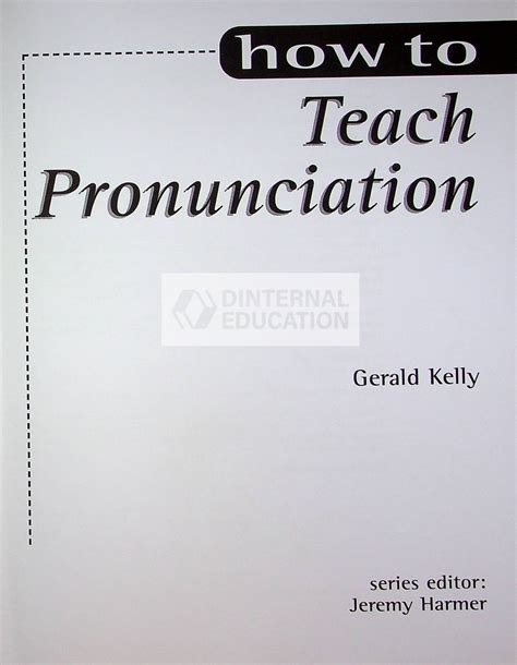 How To Teach Pronunciation Bookcd Buy At The Best Price In Kyiv And