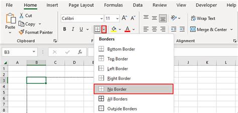 How To Remove Dotted Lines In Excel