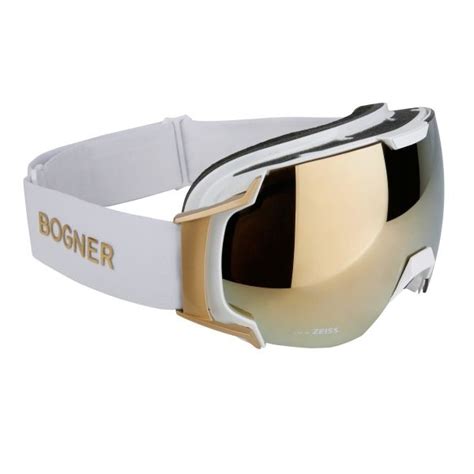 Bogner Snow Goggles Just B Gold In White White