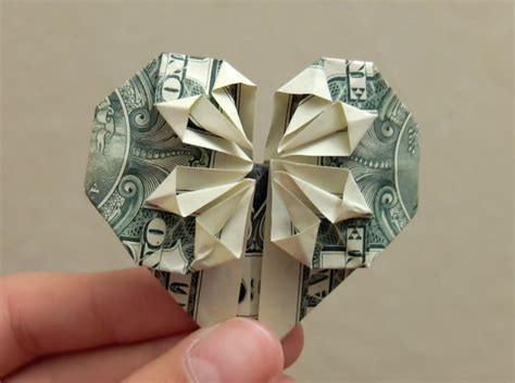 DIY Origami Money Heart - Instructables