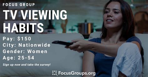 Focus Group for Women on TV Viewing Habits - FocusGroups.org