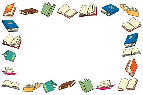 Library Border Clip Art