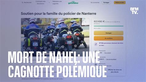 Mort De Nahel Une Cagnotte Pour La Famille Du Policier Qui A Tir Sur