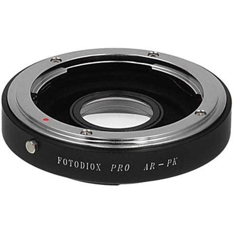 Fotodiox Pro Lens Mount Adapter For Konica Ar Lens To Ar Pk Pro