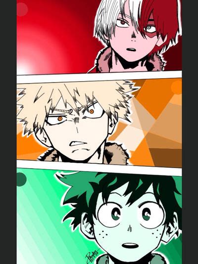 MHA the trio by Alovebug123 on DeviantArt