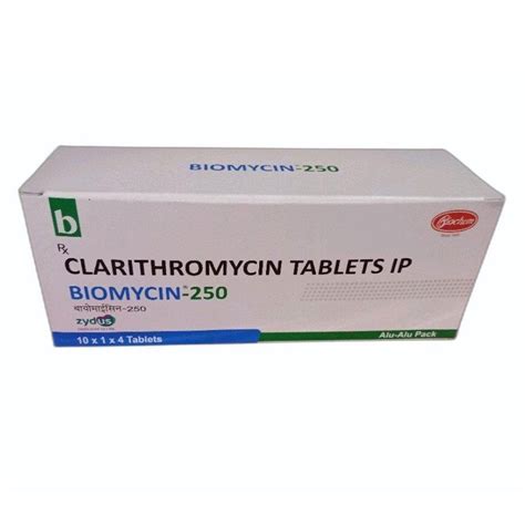 Mg Clarithromycin Tablets Ip At Rs Box Pharmaceutical