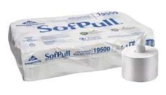 Sofpull White Ply High Capacity Centerpull Bathroom Tissue