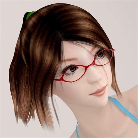 Natsumi Bikini Pose 08 3D Model CGTrader