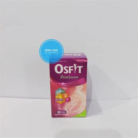 Jual OSFIT PLATINUM Osfit Platinum Osfit Platinum Isi 30 Kapsul