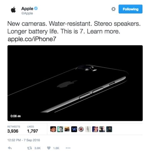 Apple leaks iPhone 7 details on Twitter