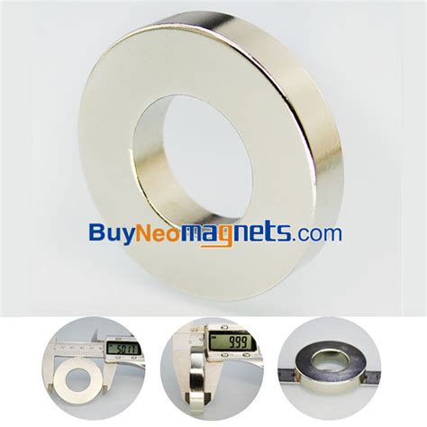 Mm Od X Mm Id X Mm Thick Rare Earth N Neodymium Ring Magnets