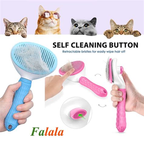 Peigne D Pilation Automatique Pour Chiens Et Chats Brosse De Toilettage