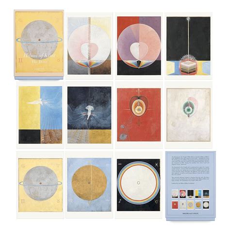 Hilma Af Klint The Dove 40 Postcards Papercut