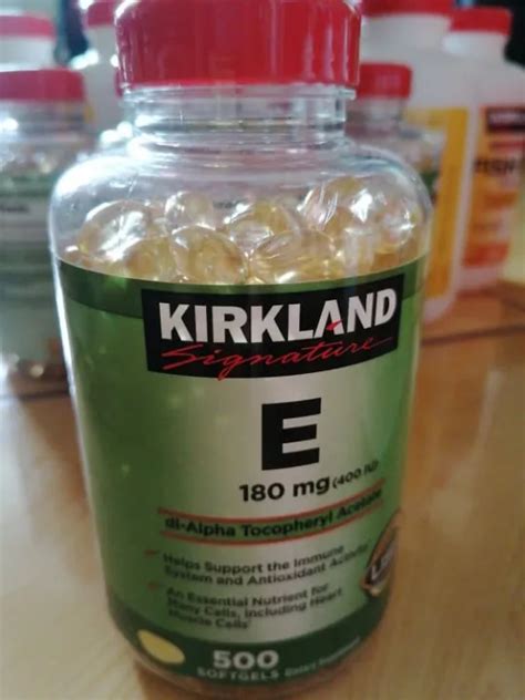 Kirkland Signature Vitamin E 180 Mg Lazada PH