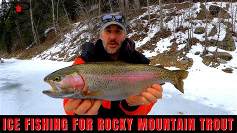 Ice Fishing For Trout YouTube