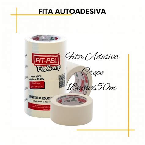 Fita Adesiva Dupla Face Fit Pel Moocapel