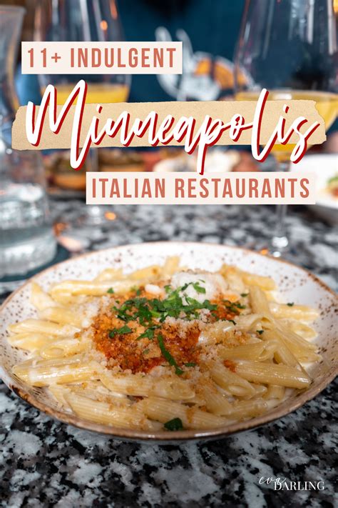 11 BEST Italian Restaurants in Minneapolis for Pizza and Pasta