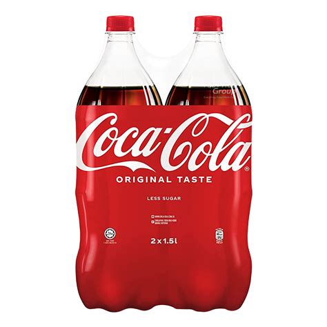 Coca Cola Original Taste Less Sugar Twin Pack Ntuc Fairprice