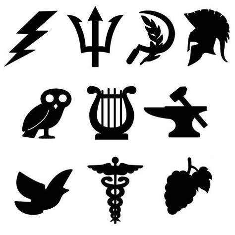 Percy Jackson Cabin Symbol Vinyl Stickers - Etsy | Percy jackson ...