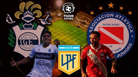 GIMNASIA LP Vs ARGENTINOS JUNIORS EN VIVO COPA DE LA LIGA RELATO