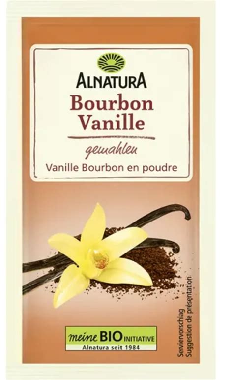 Alnatura Bio Bourbon Vanille Gemahlen 5 G Piccantino Onlineshop