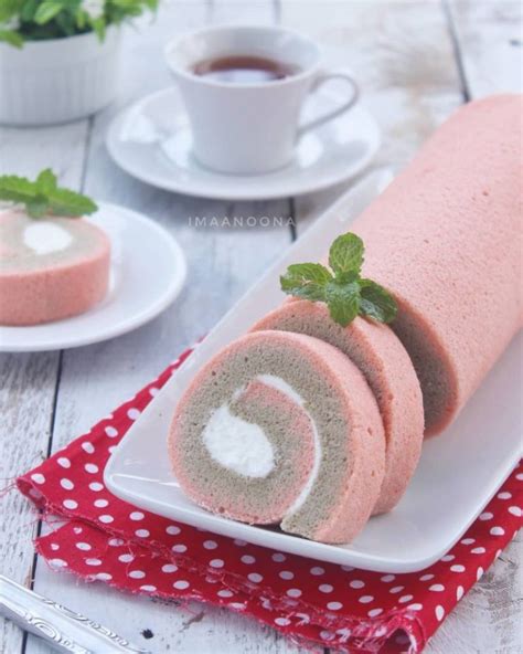 Swiss Roll Cake Buah Tangan Cantik Dan Lezat Saat Silaturahmi Resep