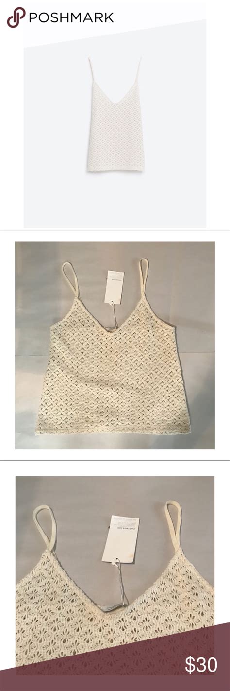 Stylish Zara Crochet Tank Top