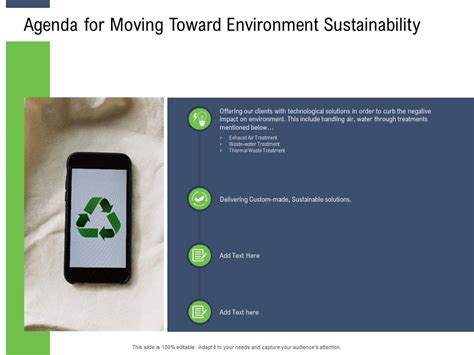 Moving Toward Environment Sustainability Agenda For Moving Toward