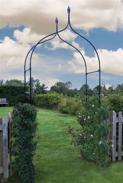 Galvanized Steel Garden Arch Fasci Garden