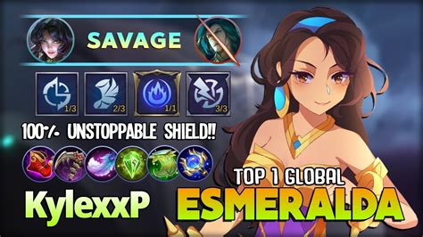 Epic Savage Perfect Shield Esmeralda By Kylexxp Top 1 Global