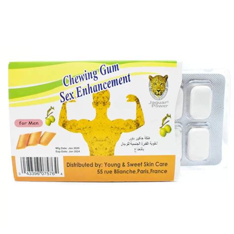 Jaguar Power Chewing Gum Sex Enhancement For Men Manmohni