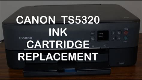 Canon TS5320 Ink Cartridge Replacement Review YouTube