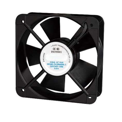 220V AC 200x200x60mm Axial Radiator Fan 285CFM 2500RPM Ball Bearing ...