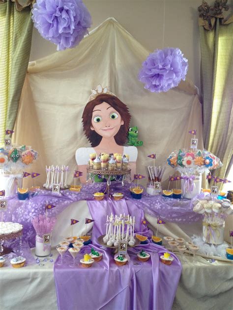 Unique Decoparty Tangled Party Rapunzel Party Rapunzel Birthday Party