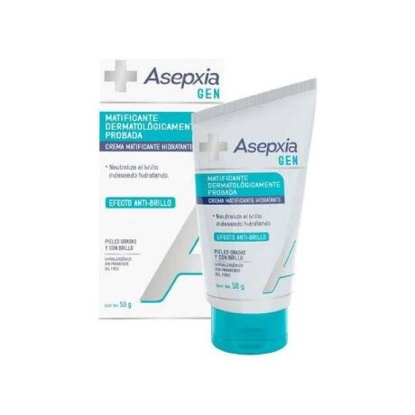 Asepxia Gen Crema Matificante Hidratante Gr Todo Tipo De Piel