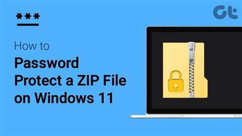 How To Password Protect A ZIP File On Windows 11 Add Password To ZIP