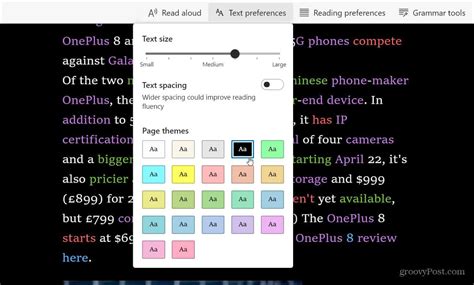 How To Use Immersive Reader Mode In Microsoft Edge Groovypost